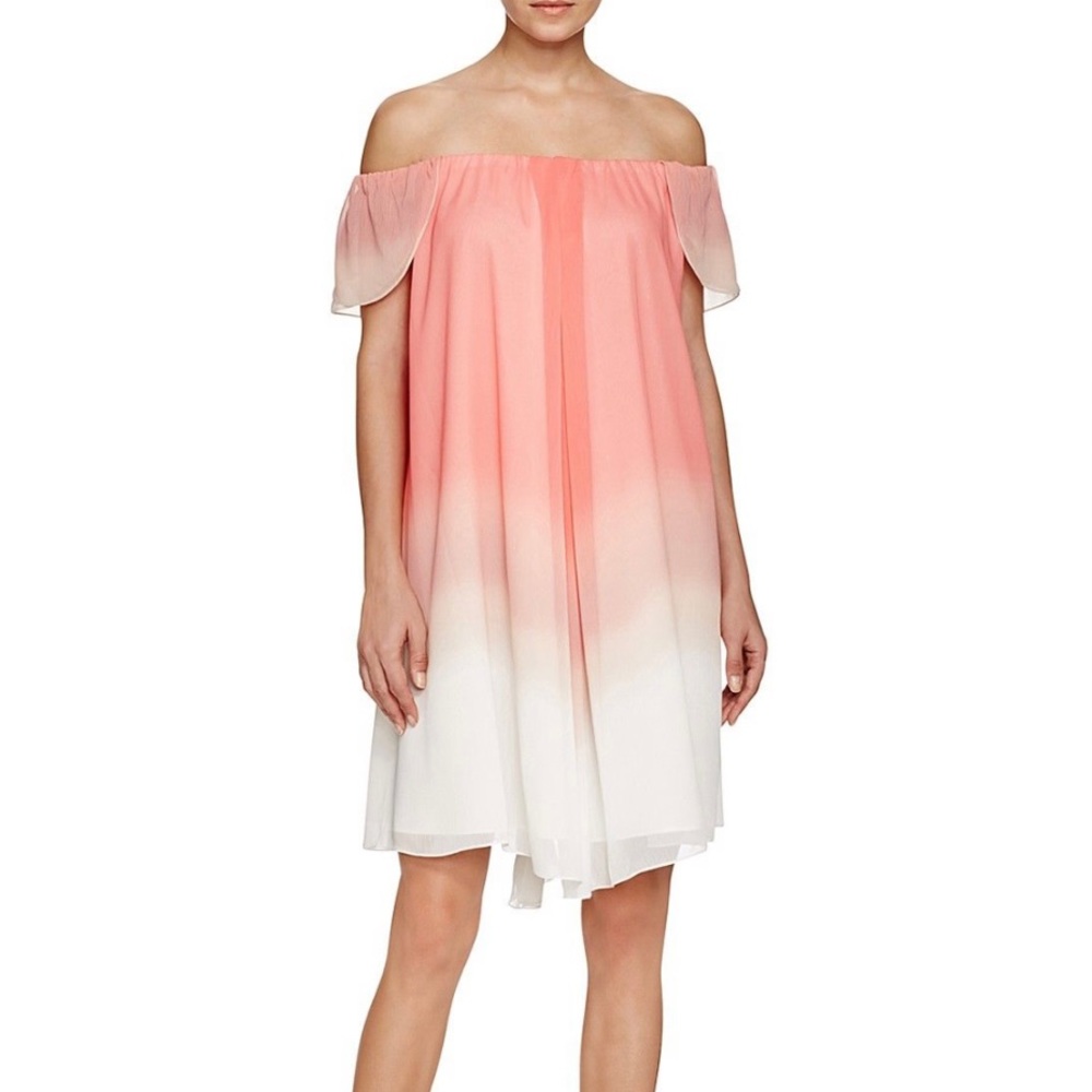 NWT REBECCA MINKOFF OMBRE FLOWY DRESS XS